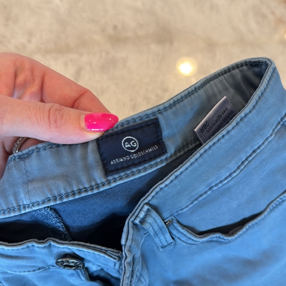 AG Adriano Goldschmied Light Blue Jeans Size 26
